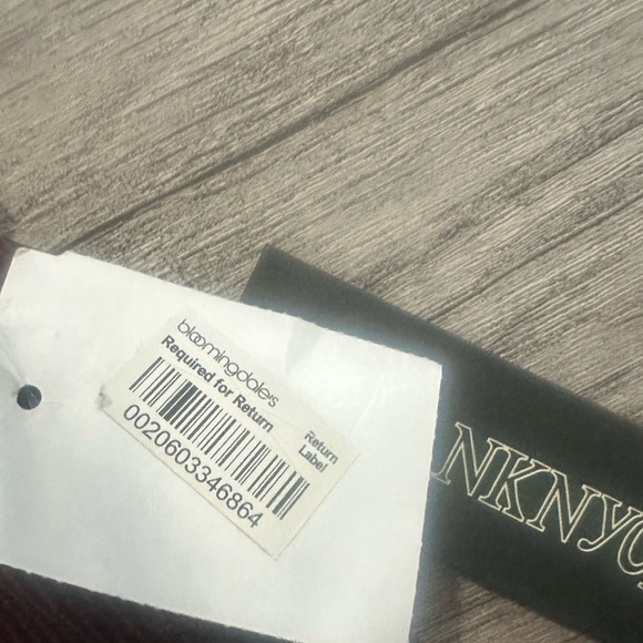 Blank NYC Bloomingdale’s Maroon Ribbed Corduroy Skirt Size 24 - Picture 3 of 8